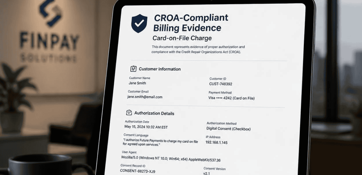CROA-Compliant Billing